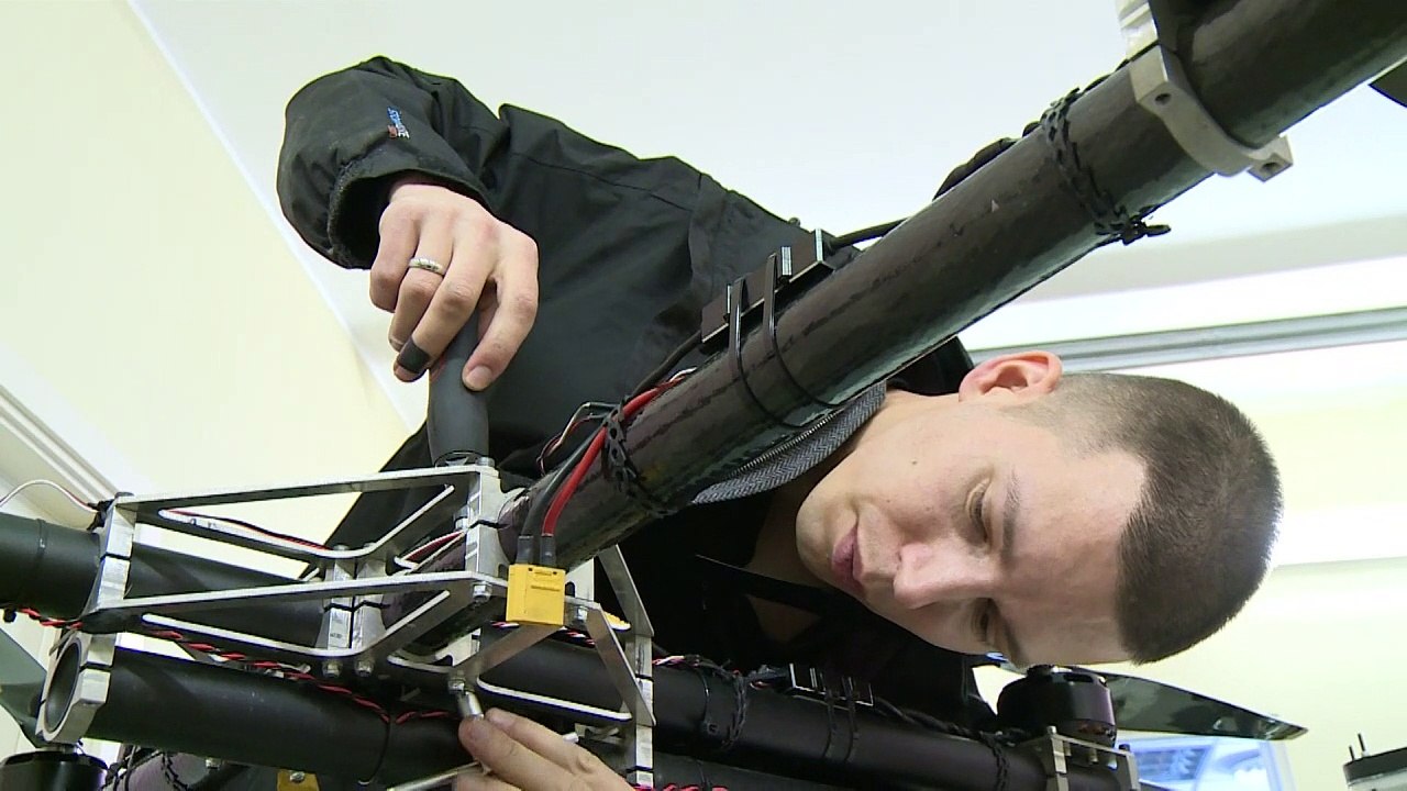 "Droneboarding": Der neue Winter-Trend