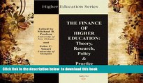 [PDF]  The Finance of Higher Education: Theory, Research, Policy, and Practice (Higher Education