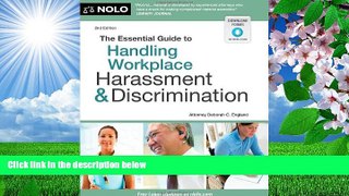 READ book The Essential Guide to Handling Workplace Harassment   Discrimination Deborah C. England