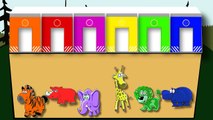 Learn Colors With Animals | Nursery Rhymes Learning Video Colors For Children HD