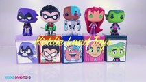 Teen Titans Go Play-Doh Dippin Dots DIY Cubeez Jelly Beans Toy Surprise