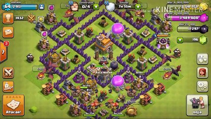 AQUELE ATAQUE LIXO!!!Clash Of Clans...