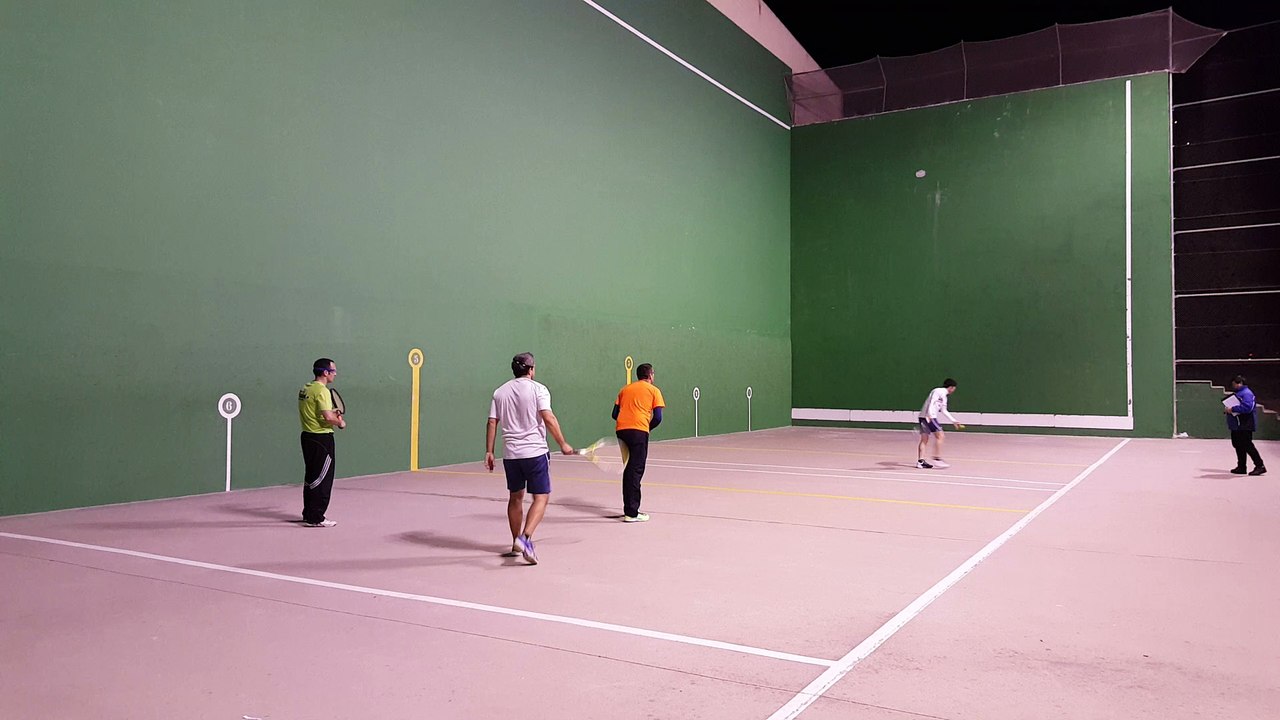 Frontenis honor 1ª partida Rivas vs Colmenar de Oreja set 2