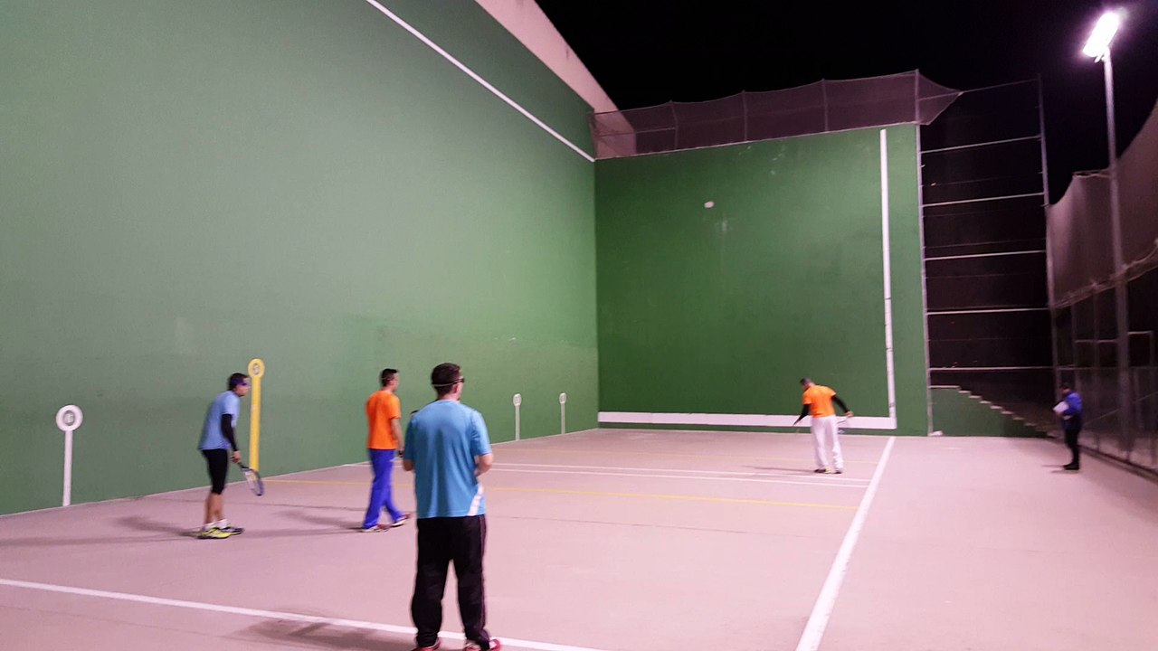 Frontenis honor 2ª partida Rivas vs Colmenar de Oreja set 1 ultimos tantos