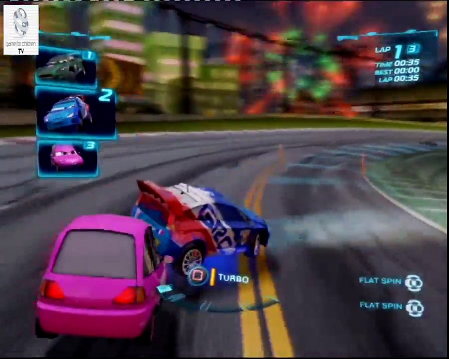 Cars 2 Game - Raoul Caroule - Vista Run - Disney Car