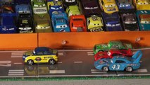 Pixar Cars, The Great Race , My Favorite Scene, Lightning McQueen, Chick Hicks, and The King