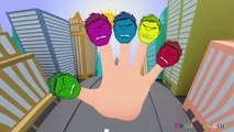 SUPERHEROES FINGER FAMILY! Nursery Rhymes Spiderman Hulk Ironman Superman & Captain America!