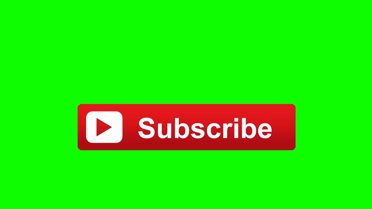 greenscreen Subscribe Button Overlay With Sound Effect