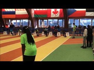 Rencontre d'athlétisme à l'INSEP