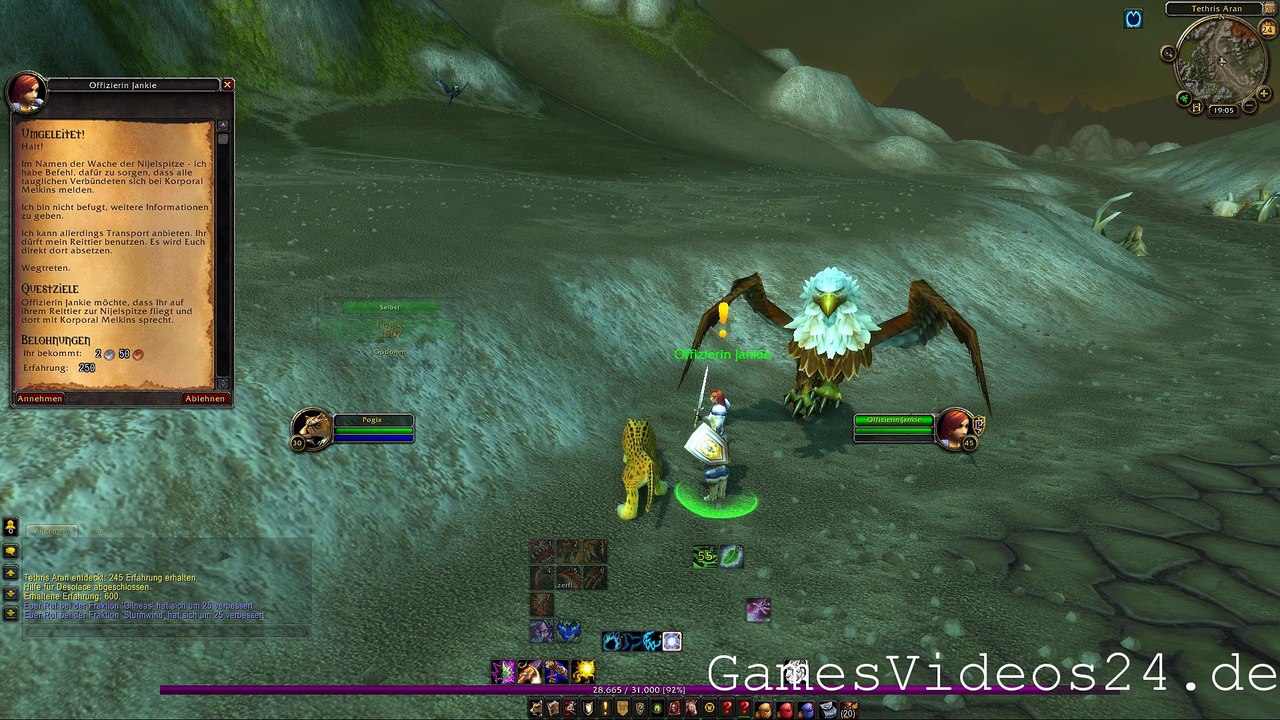 World of Warcraft Quest: Umgeleitet!