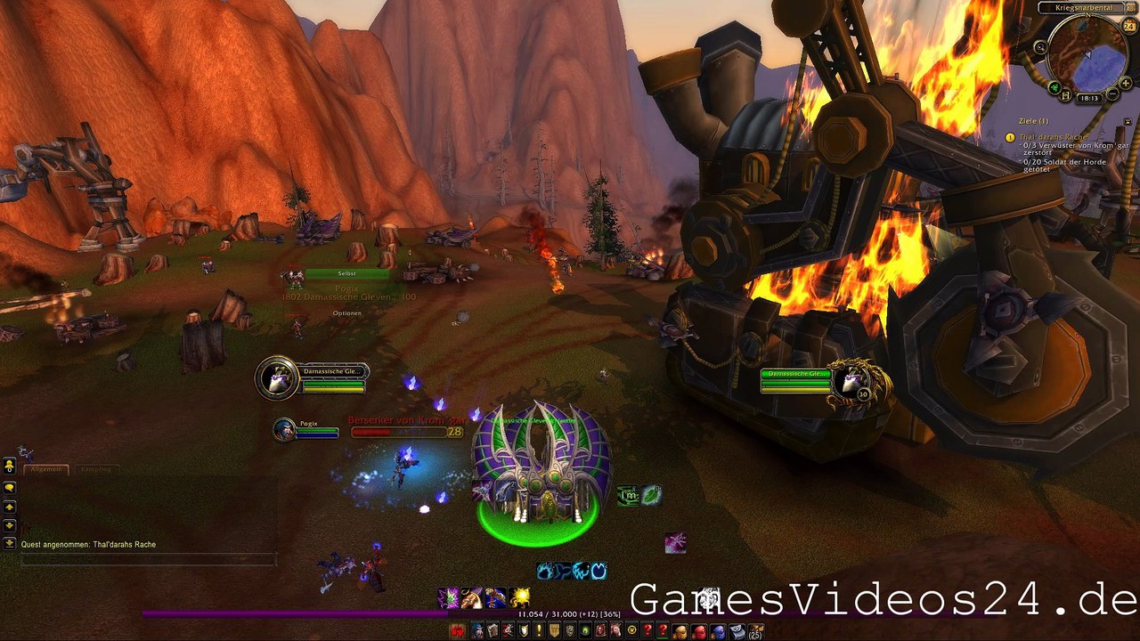 World of Warcraft Quest: Thal'darahs Rache