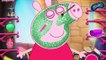 Peppa Pig: Свинка Пеппа заболела, свинку пеппу обсыпало прыщами. Игры для маленьких