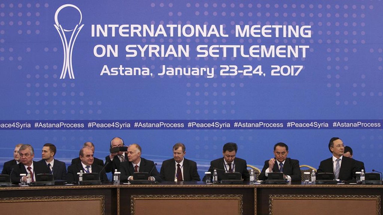 Astana: Harte Worte zu Beginn der Syrien-Gespräche