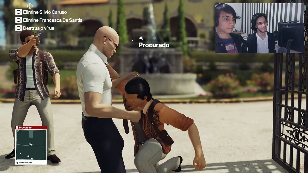 NAO SOU GAMER!!! | HITMAN |  [Feat BlackaioGamer]