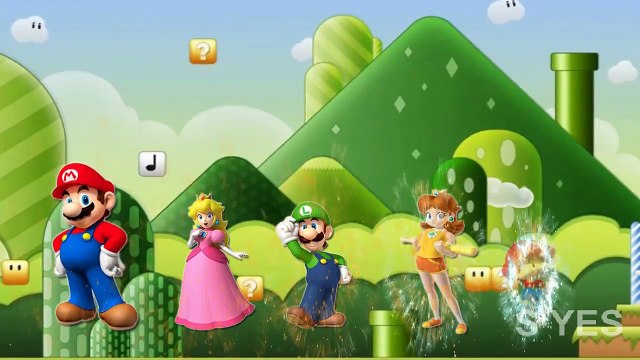 Super Mario Bros Finger Family | 3D Animation English Nursery Rhymes For Kids