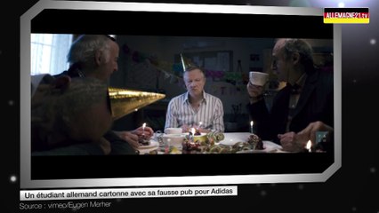 Un étudiant cartonne avec sa fausse pub pour Adidas