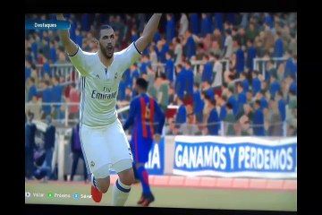 REPLAY:Barcelona vs Real madrid(Amistoso)Pes2017