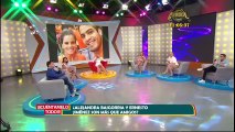 Alejandra Baigorria cuadró a Santi Lesmes en vivo