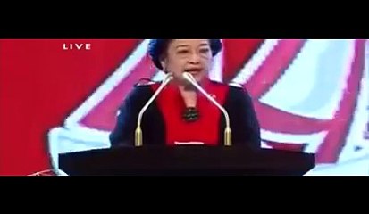 Heboh Isi Pidato Ketua Umum PDIP Megawati Soekarno Putri