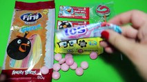 Angry Birds Chewing Gum Mentos Spongebob Candy Party