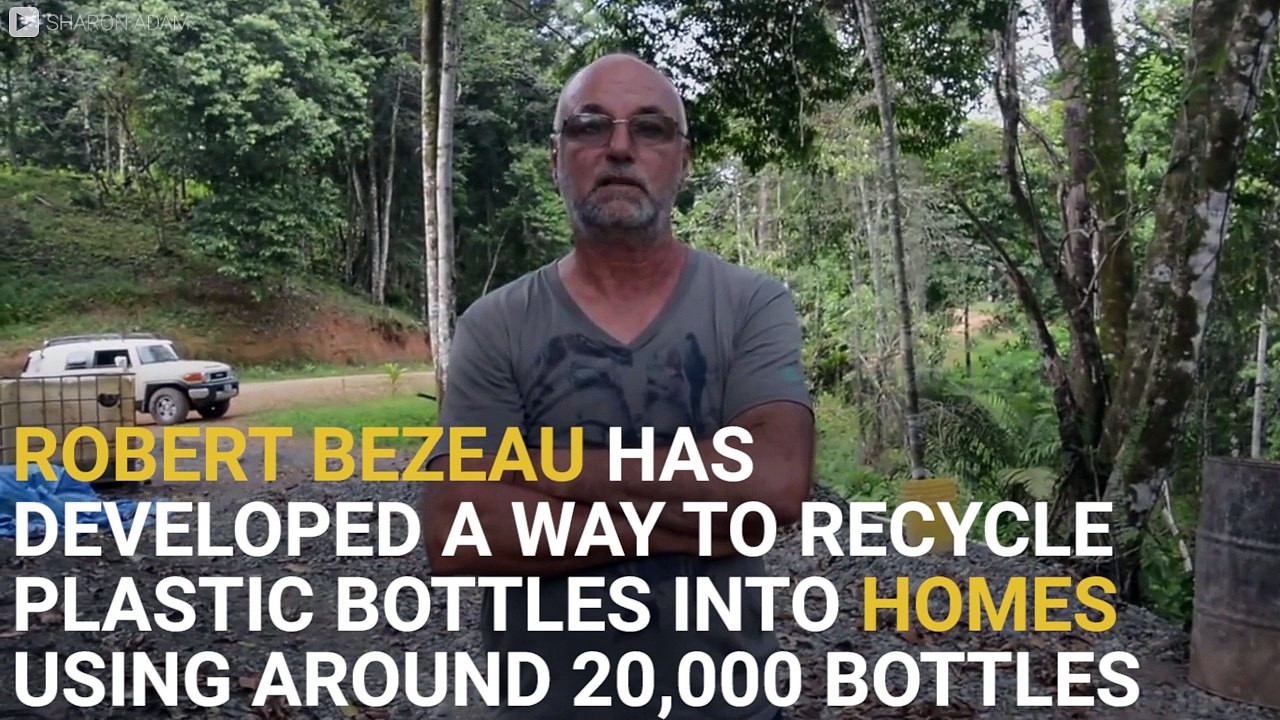 These Homes Are Built Out Of Plastic Bottles