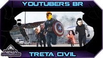 YouTubers BR: Treta Civil Trailer (Paródia)