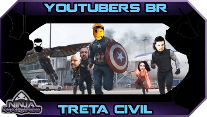 YouTubers BR: Treta Civil Trailer (Paródia)