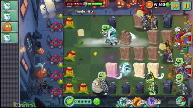 Plants vs Zombies 2: Halloween Pinata Party Oct 28