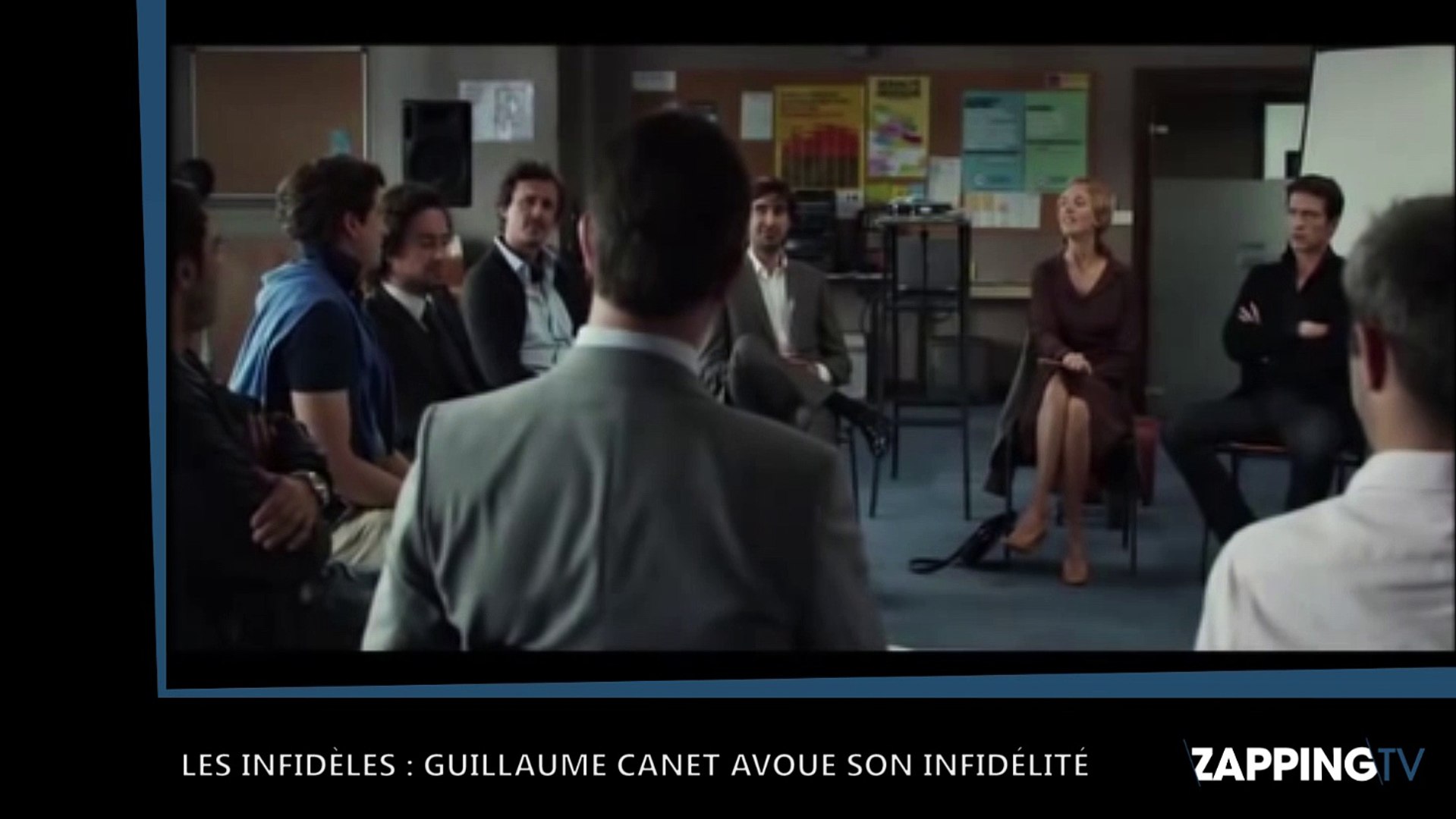 Guillaume Canet en thérapie de groupe dans Les Infidèles ce soir sur M6  (vidéo) - Vidéo Dailymotion