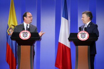 Déclaration de presse conjointe en Colombie
