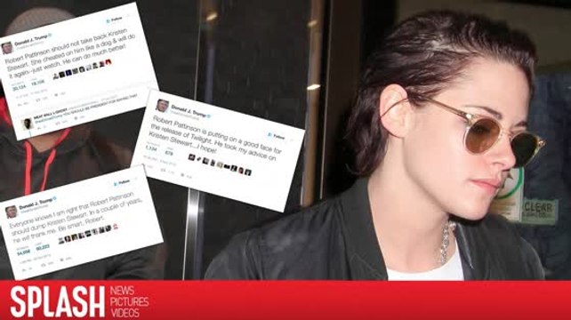 How Kristen Stewart Responds to President Donald Trump's Old Tweets