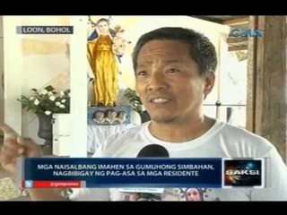 Saksi: Mga simbahang napinsala ng lindol, hindi pa tuluyang naipapaayos