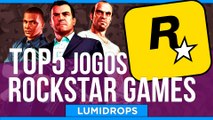 TOP 5 MELHORES JOGOS DA ROCKSTAR GAMES!