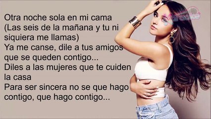 Lyrics - Becky G - Sola