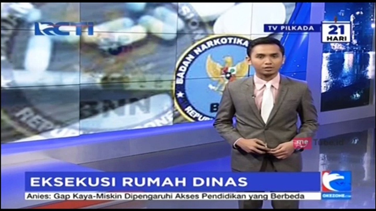 Terjerat Narkoba, Rumah Dinas Dieksekusi