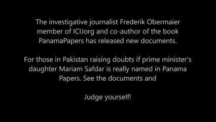 Investigative journalists of @ICIJorg releases docs of Maryam Nawaz as beneficial owner of offshore companies