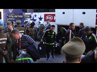 ¡Así llegó la Selección Azteca a Viña del Mar!