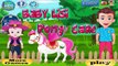 Детские Лиси Уход За Пони Игра Детское Видео Лошадь Прыгает Пони Детские Игры