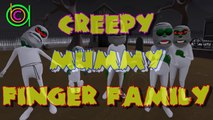 Creepy Mummy Finger Family | Funny Finger Family Nursery Rhymes in 3D
