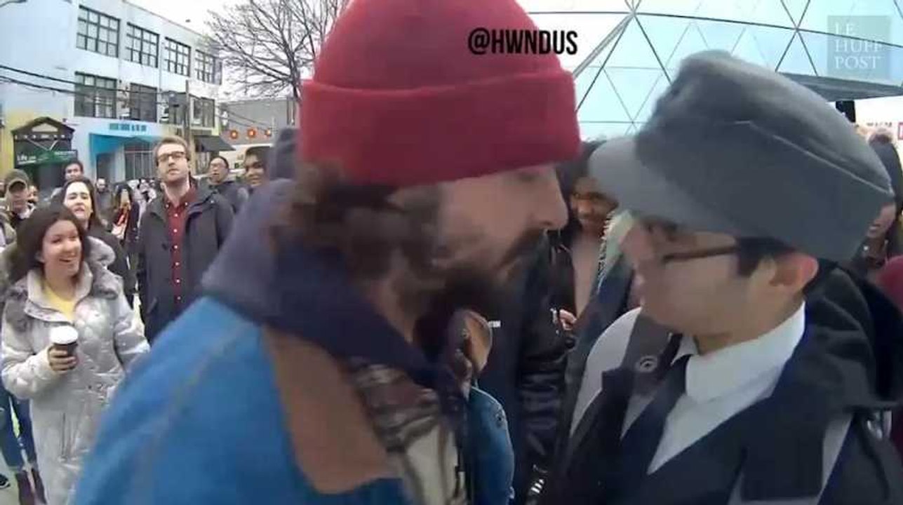La technique de Shia LaBeouf pour faire fuir un suprémaciste blanc