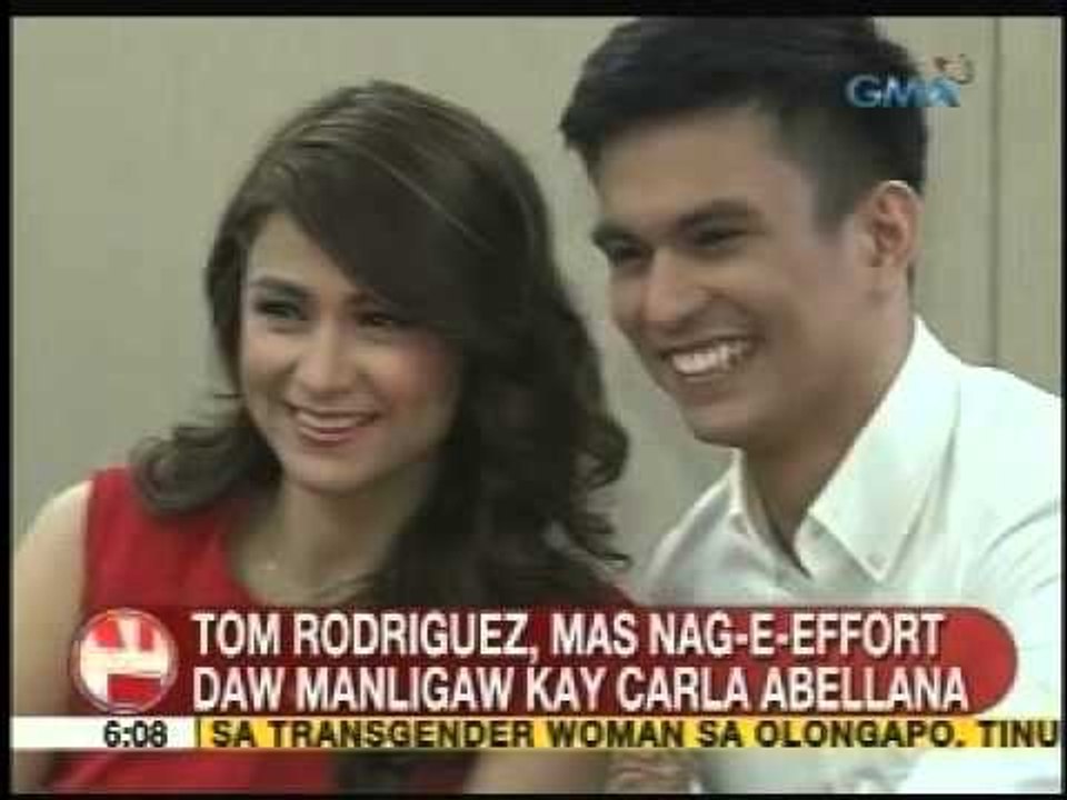 UB: Tom Rodriguez, mas nag-e-effort daw manligaw kay Carla Abella