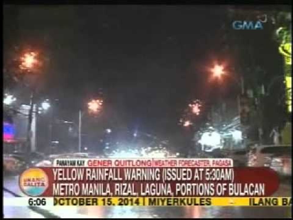 UB: Panayam kay Gener Quitlong ng PAGASA kaugnay sa lagay ng panahon