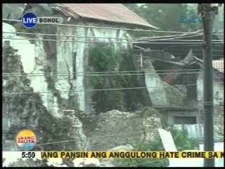 UB: Mga simbahan sa Bohol, 'di pa rin naayos isang taon matapos ang lindol
