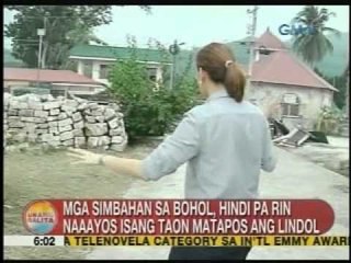 UB: Mga simbahan sa Bohol, hindi pa rin naaayos isang taon matapos ang lindol