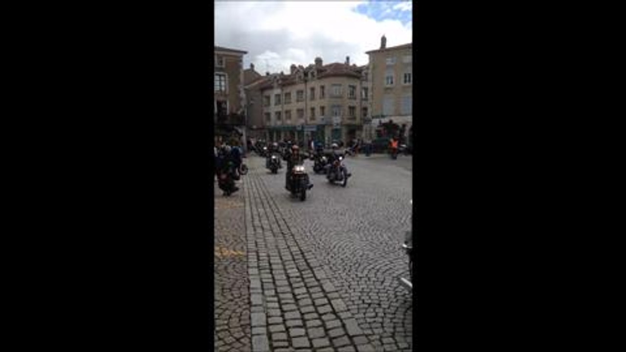 Pont-à-Mousson : le passage du run du Crazy american week-end en...