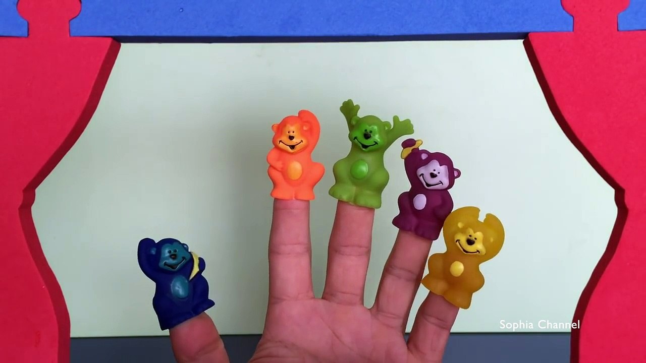 Семья Обезьяньего Питомника Палец Рифмы, 5 Обез...