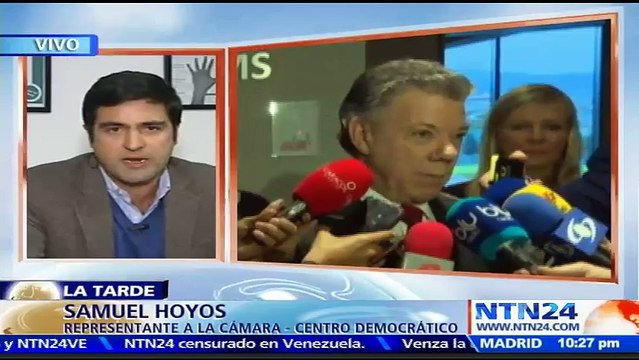 “El compromiso de Francia debería ser con la paz, no con un gobierno y una guerrilla”: Samuel Hoyos sobre visita de François Hollande a Colombia