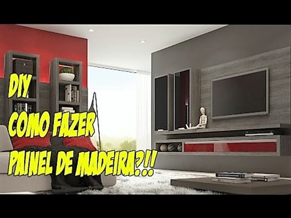 Como fazer painel de madeira faça vc mesmo