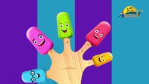 Леденец палец семья nursery детей 3D рифма | мороженое палец семья потешки