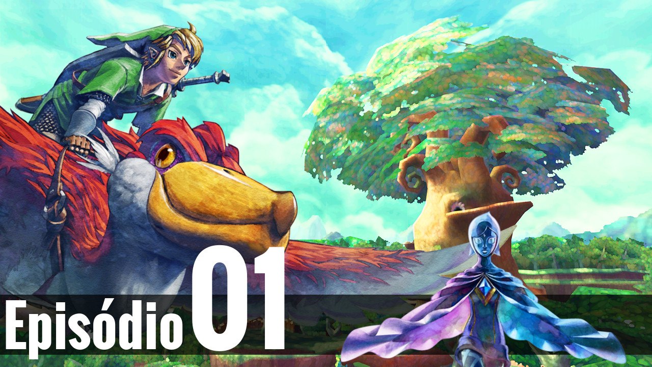 Let's Play TLoZ Skyward Sword #01 - Começa a aventura [PTBR]